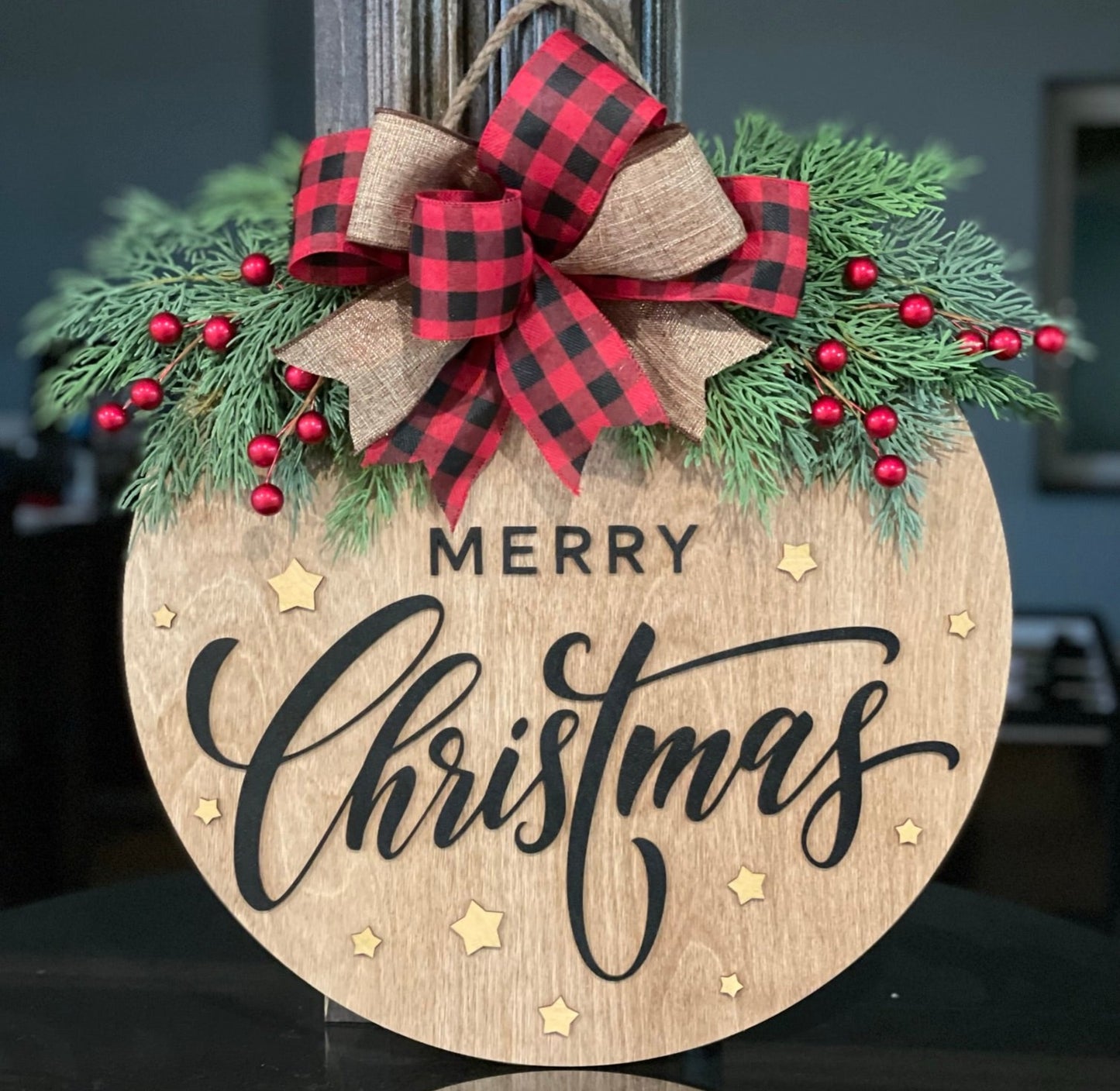 Merry Christmas Door Sign