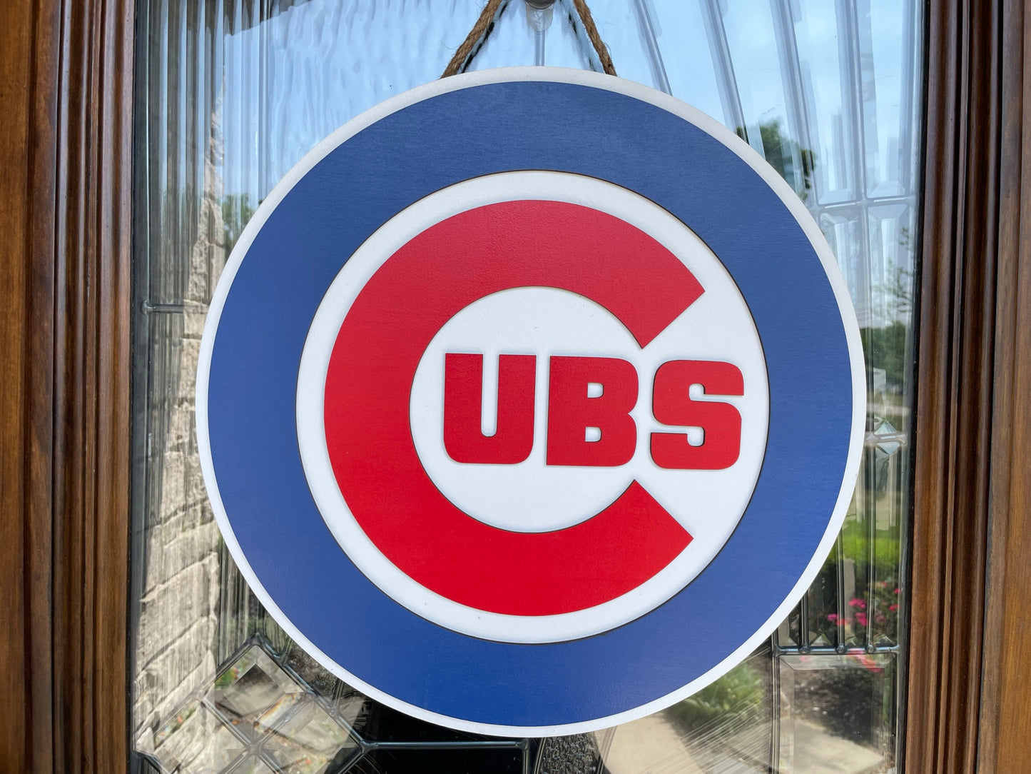 Cubs 3D Wood Sign