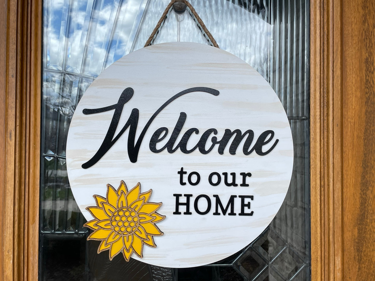 Sunflower 3D Door Sign