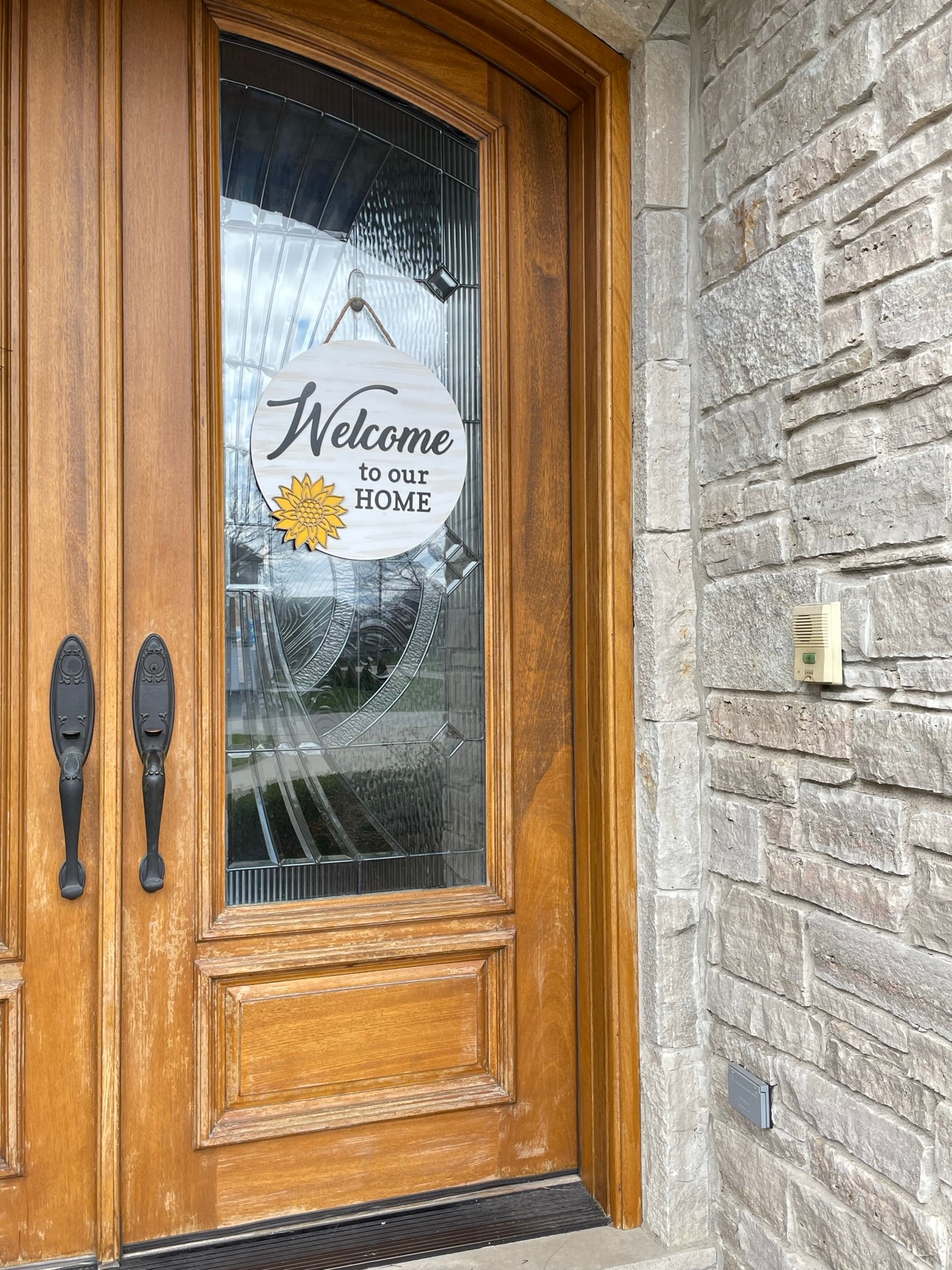 Sunflower 3D Door Sign