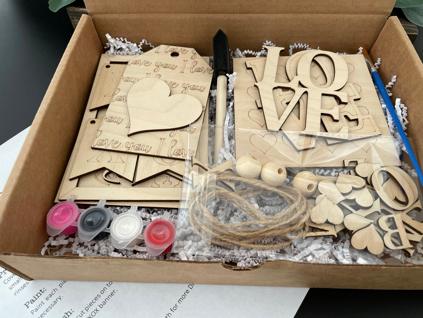 DIY Valentine's Day Art Kit