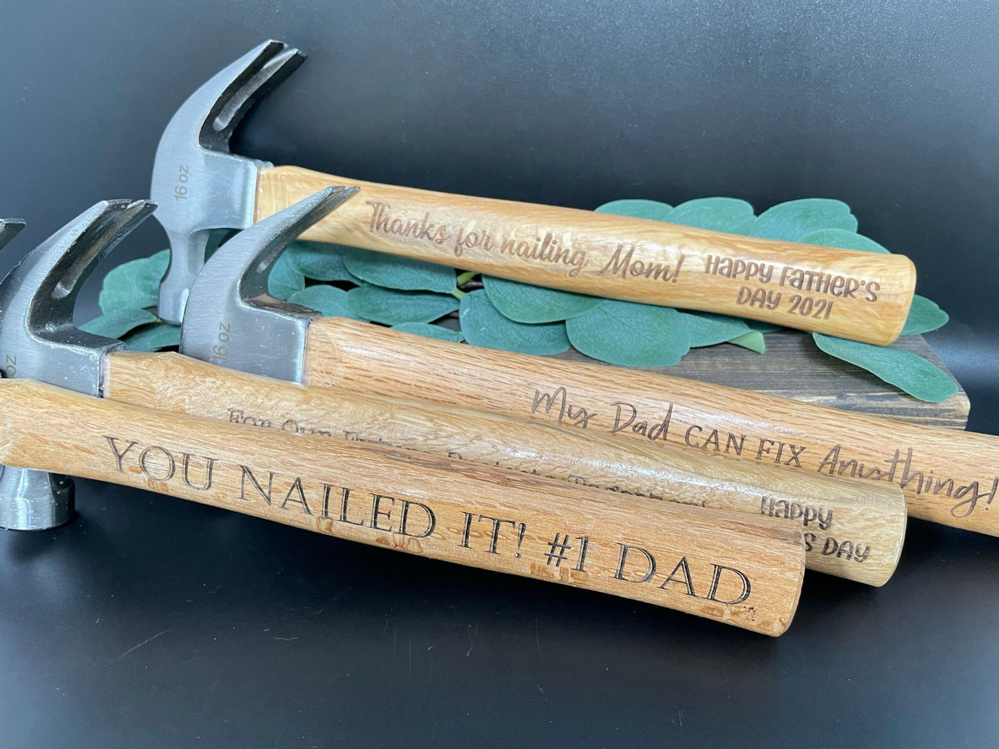 Custom Laser Engraved Hammer