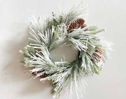 Winter - Holiday Wreaths  |  Add-on for our wood HOME letters