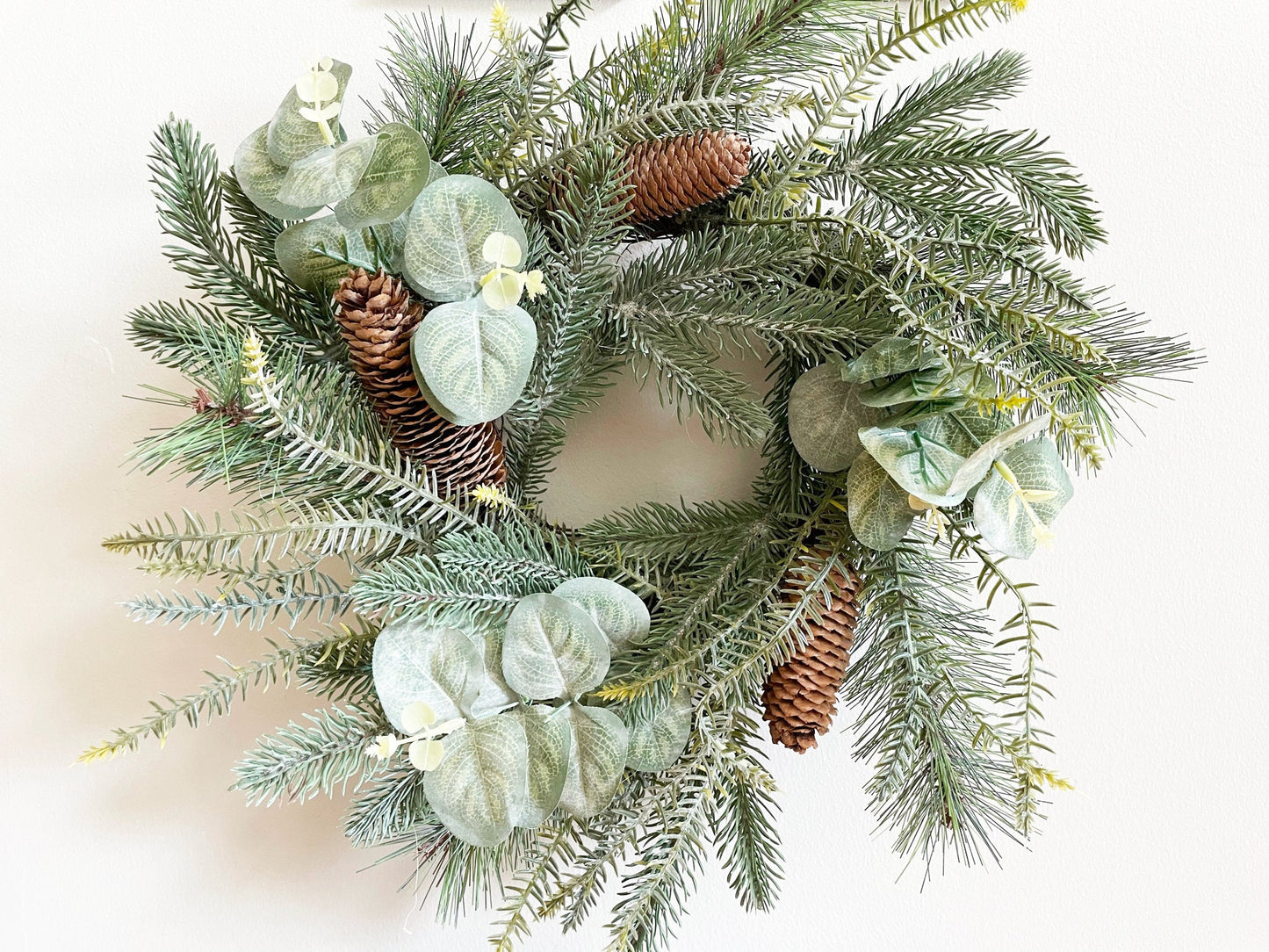 Winter - Holiday Wreaths | Add-on for our wood HOME letters