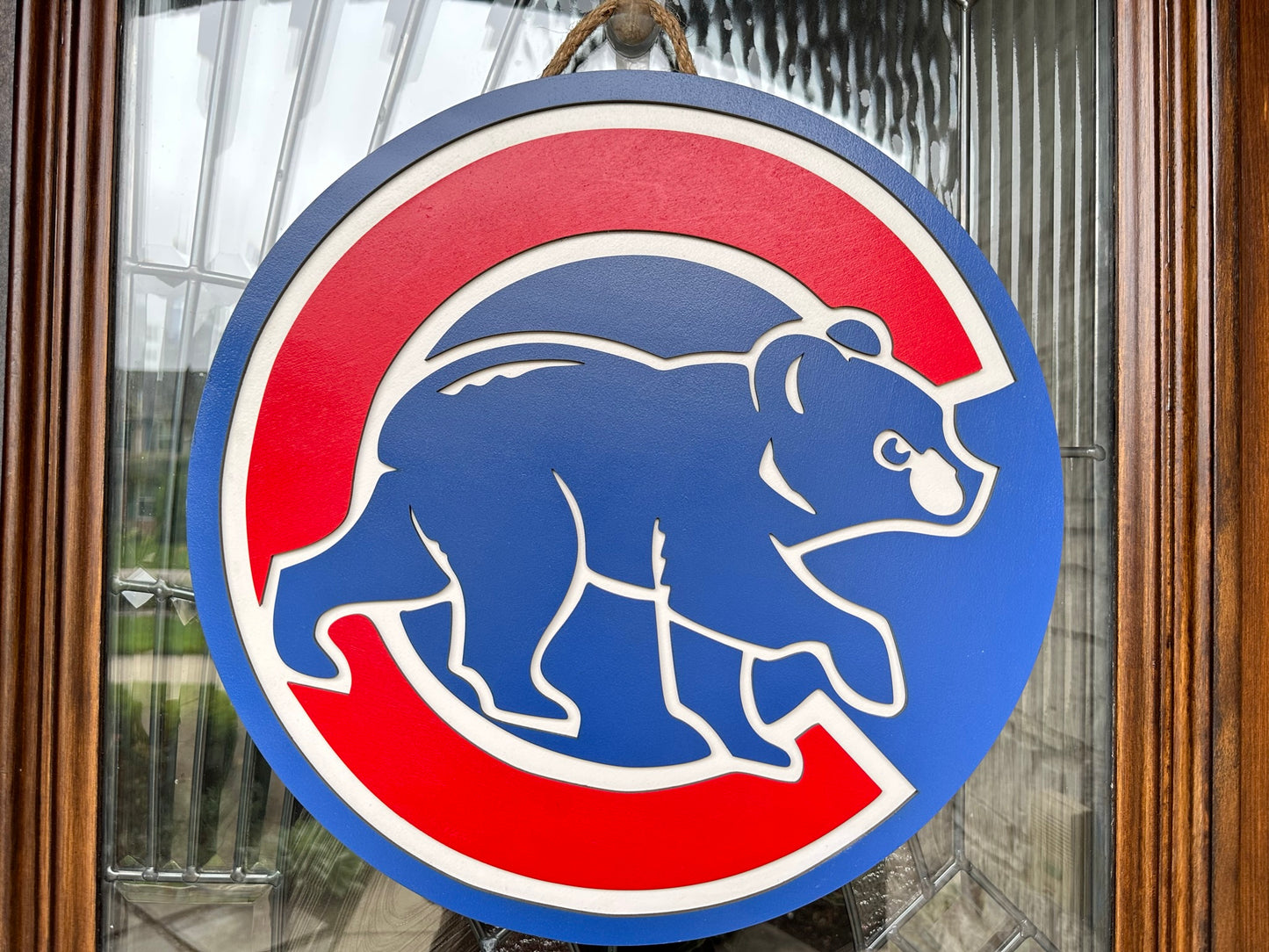 Cubs 3D Wood Sign