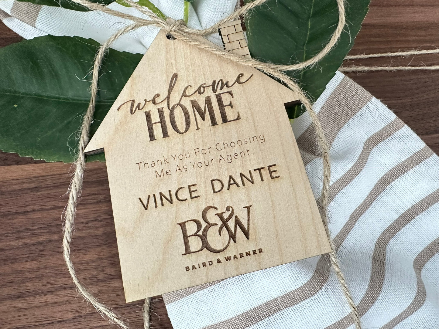 Wooden Gift Tag